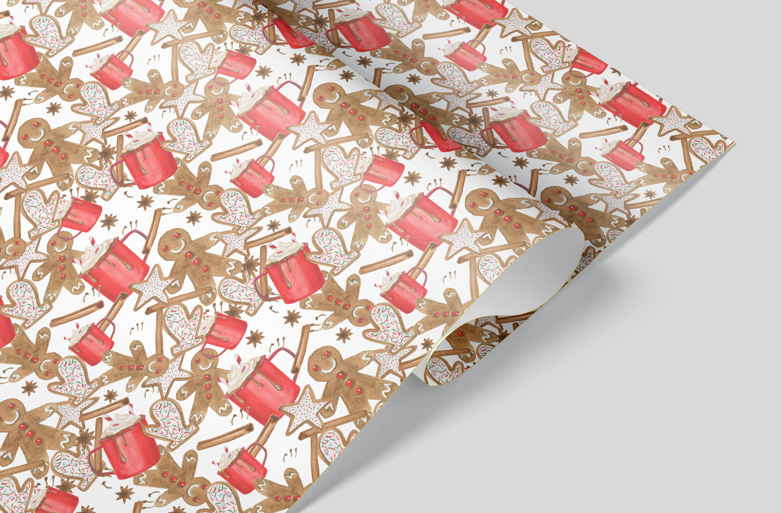 Holiday Cookies Wrapping Paper — ERICA NORDBERG
